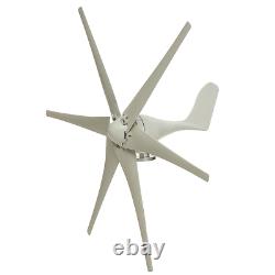 9000W 6 Blades Wind Turbine Generator Nylon Fiber Windmill Energy Turbine charge