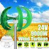 9000w Dc 24v 5 Blades Lantern Wind Turbine Generator Vertical Axis Home Power