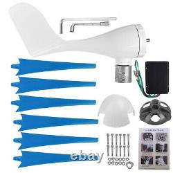9800W Wind Turbine Generator Power 12V Kit 6 Blades with Charge Controller