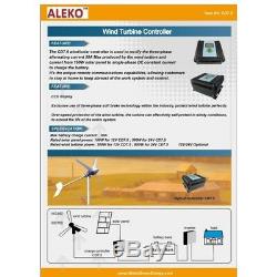 ALEKO 24V Hybrid Charge Controller For Solar Panels/Wind Turbine Generators