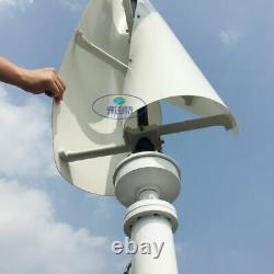 Axis Vertical Wind Turbine Generator Kits 400W 12/24V Darrieus Savonius Windmill