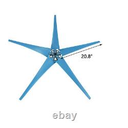 DC 12V 5 Blades Wind Turbine Generator Kit 5000W with Charge Controller