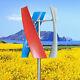 Dc 3-blades Helix Wind Turbine Generator 12v Vertical Axis Wind Power Usa New