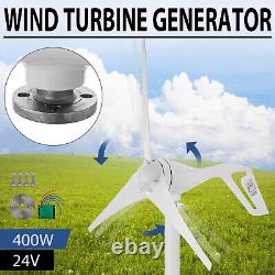 DC24V 400W Hybrid Wind Turbine Generator Hybrid Charger Controller Home Power