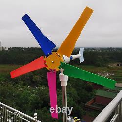DIY Small Wind Turbine Generator Kit Backyard Decoration, Wind Power and Light