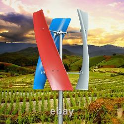 Helix Maglev Axis Vertical Wind Turbine Wind Generator & Controller 3 Blades New