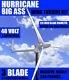 Hurricane Big Ass Wind Turbine Generator Kit 1.5 Kw 1500 Watts 48v Real Output