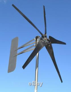 KT5 Wind Turbine 5 propeller LOW WIND 1880W 12 VAC 3 wire 7.2kW