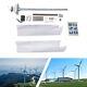 Maglev Axis Wind Power Vertical Turbine Generator 400w Withpwm Controller White