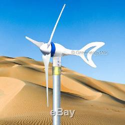 Megashark Max 650 Watt 24V DC Wind Turbine Generator 3 Blade +Rectifier New