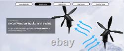 Micro Wind Turbine Portable Generator, for Beach, Camping, Tailgating, Backpacki