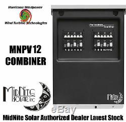 Midnite Solar Mnpv12 Pv Combiner Box For Solar Panel Wind Turbine Wind Generator