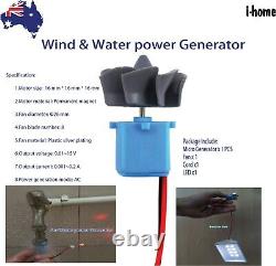 Mini Wind Turbines Generator Hydraulic Water Generator Teaching DIY Kit Test
