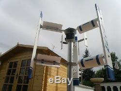 Mini small home vertical axis wind turbine generator 3KW EOLO 3000 windmill VAWT