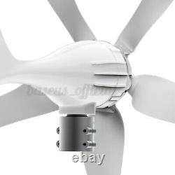 Minleaf 1000W Wind Turbine Generator DC 12V/24V Charger Controller Power 5 Blade