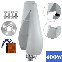 NEW For Wind System 400W DC 24V Wind Turbine Generator Kit + Charge Controller