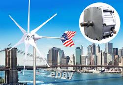 Patriot 1600 Watt Max Wind Turbine Generator PMA 12 V DC Output 6 White Blade