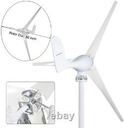 Pikasola 400W Wind Turbine Generator AC 12Volt Economy 3 Blades Windmill for Win