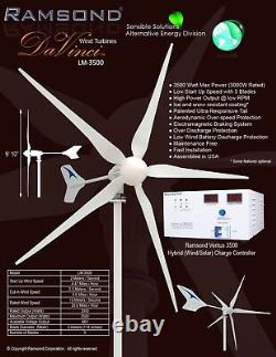 Ramsond Wind Turbine Generator 3000 Watts 48 Volts