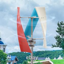 SALE DC 12V 3-Blades Helix Wind Turbine Generator Vertical Axis Wind Power