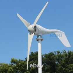 Small Wind Turbine 800 W 12V 24V 48V Home 6 Blades Low Wind Speed Generators