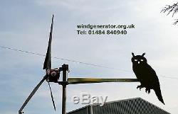 Special 3 Blade Hornet wind turbine generator 3x 880mm blades 48v 1000watt UK