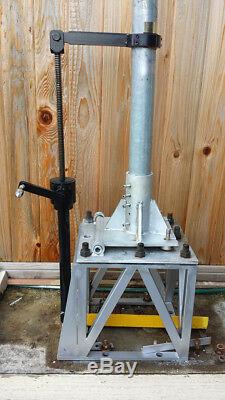 TowerUp Wind Turbine Generator Tower Base Stand Mount Foundation Easy Up & Down