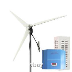 Tumo-Int 5000W 3Blades Bent Tail Wind Turbine Windmill with Controller (120V)