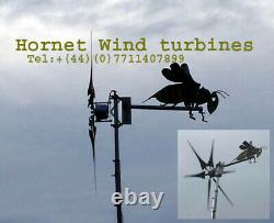 UK 6 blade powerful Avenger wind turbine Generator unbeaten ££ and power output