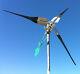Uk Prepers Wind Turbine 3+ Blade Dc +10 Watt Millitary Solar + Power Watt Meter