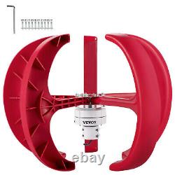VEVOR Lantern Wind Turbine Vertical Axis Wind Power 100With12V 5 Blades with Light