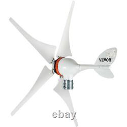 VEVOR Wind Turbine Generator Kit 12V Wind Power Generator 400W withMPPT 5 Blades