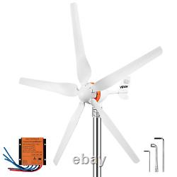 VEVOR Wind Turbine Generator Kit 5 Blades Windmill DC 12/24V Charger Controller
