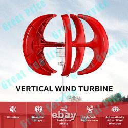 Vertical Axis Lantern Wind Turbine 12V 800W Alternative Home Energy Generator US