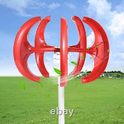 Vertical Axis Lantern Wind Turbine 14V 600W Alternative Home Energy Generator