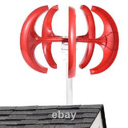 Vertical Axis Lantern Wind Turbine 14V 600W Alternative Home Energy Generator