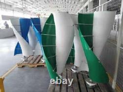 Vertical Wind Power Turbine Generator With MPPT Controller For Roof Top éolienne