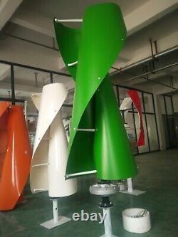 Vertical Wind Turbine 2000W 300rpm 48-220VDC PMG Coreless Maglev DIY Generator