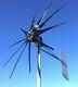 Wind Turbine Wind Generator 1450 W N52h Made In The Usa 10 Blade 48 Volt Dc 2-ph