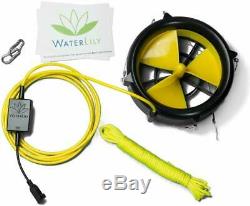 WaterLily Portable Water Wind Turbine USB Power Charger Generator Brand New