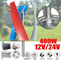 Wind Generator Power Turbine Vertical 400w 12V 3 Blade with controller 1Kit