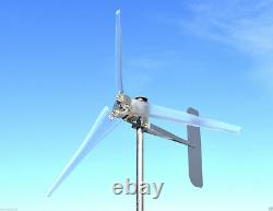 Wind Turbine 1645 Watt 76 D / 3 Blade Ghost 12 DC 2-Wire PMA generator 6.3 kWh