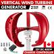Wind Turbine 400w 12v Wind Turbine Generator Red Lantern Vertical Withcontroller