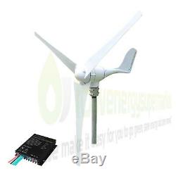 Wind Turbine 500W 24V Generator Kit OffGrid Power with Charge Controller UKStock