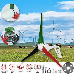 Wind Turbine Generator 10000W DC 24V 3-Blades Flange Horizontal Axis Wind Power