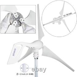 Wind Turbine Generator 12V 400W With A 30A Hybrid Charge Controller