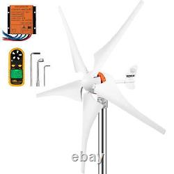 Wind Turbine Generator 5 Blades Fans 12V/AC Turbine 400W With MPPT Controller New