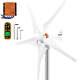 Wind Turbine Generator 5 Blades Fans 12v/ac Turbine 400w With Mppt Controller New
