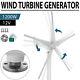 Wind Turbine Generator Kit 3/5 Blades Windmill Dc 12/24v Charger Controller