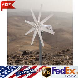 Wind Turbine Generator Kit 600W 12V with 8 Blades Wind Power Generator for Marine